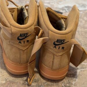 Nike Tan High-Top Sneakers
